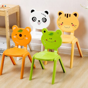 Cartoon Children's Study & Classroom Chair | Multi-Color (BL)