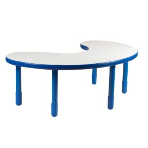 Imported Kids Kidney-Shaped Activity/ Study Table