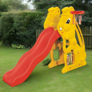 Rabbit Slide with Basketball Hoop