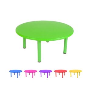 Imported Round Kids Plastic Activity/ Study Table.