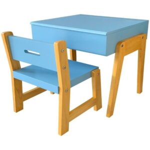 Wooden Study Table & Chair Set