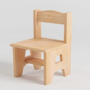 Montessori Wooden Kids Chair