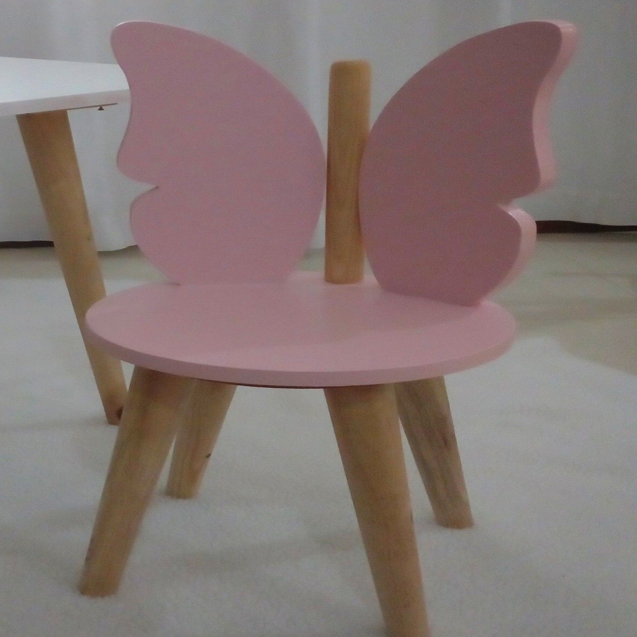 Butterfly Kids Wooden Chair - Image 4