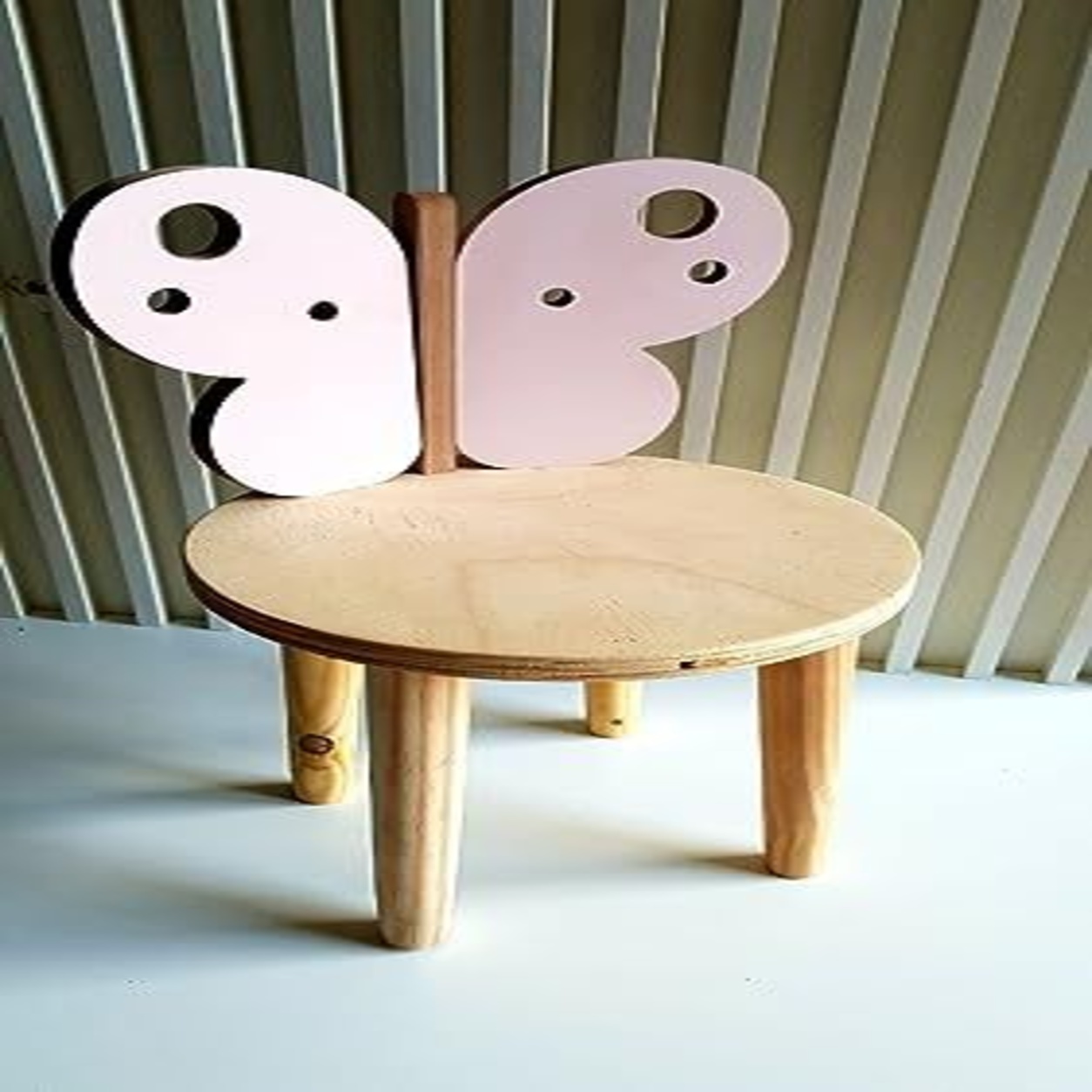 Butterfly Kids Wooden Chair - Image 2