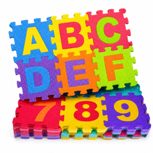 Alphabet and Number Foam Puzzle Mat for Kids