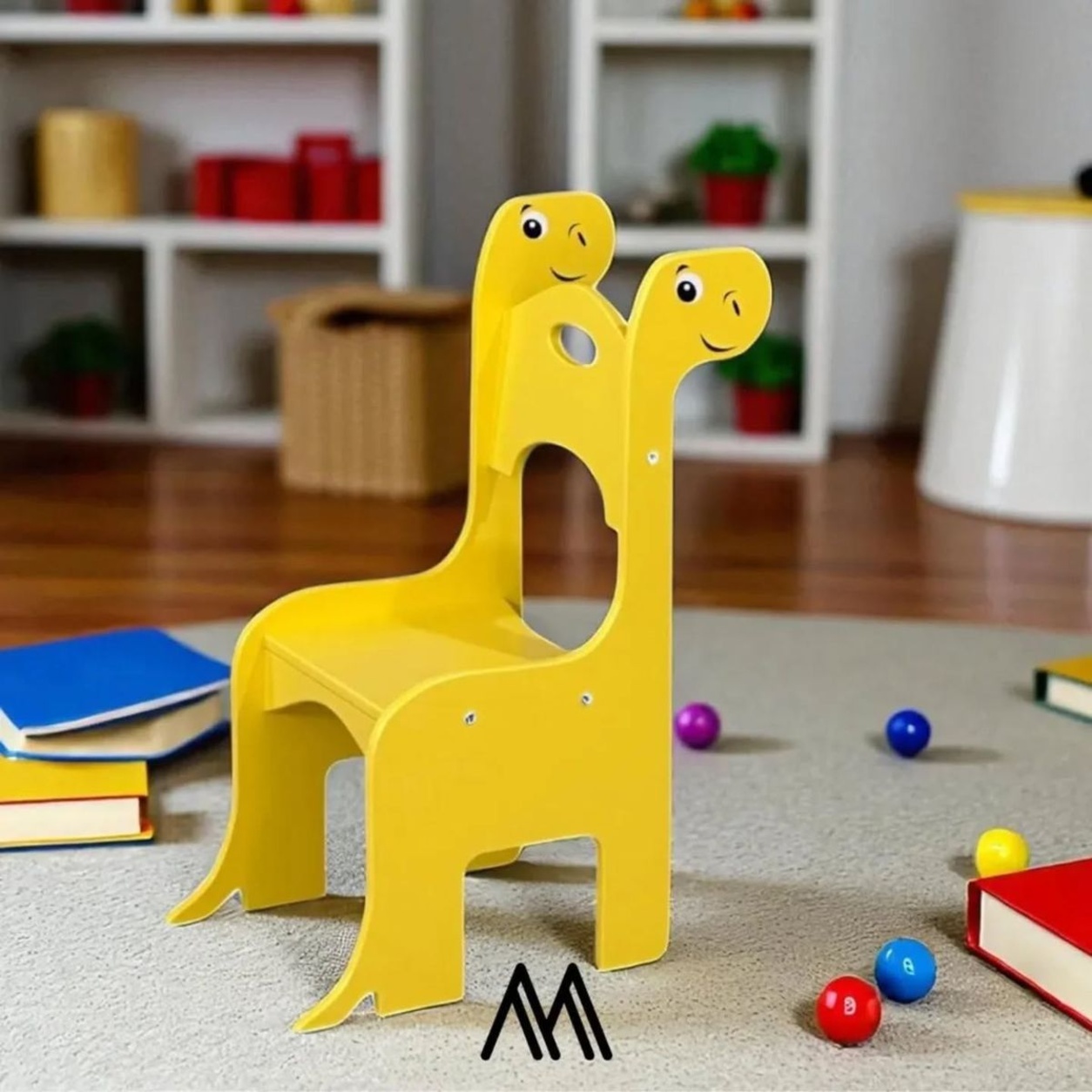 Wooden Animals shaped Chair for Montessori Classroom & Preschool - Image 5