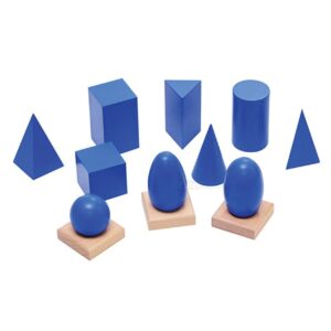 Montessori Geometric Solids Set