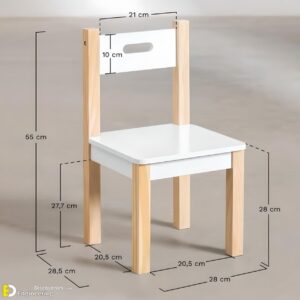 Montessori Wooden Kids Chair