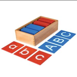 Montessori Sandpaper Letters