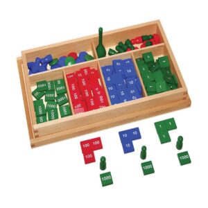 Montessori Stamp Game