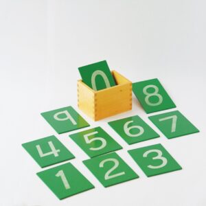 Montessori Sandpaper Number (0–9)