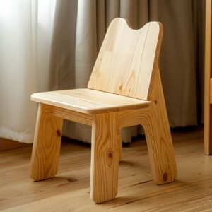 Solid Wood Preschool Learning Chair