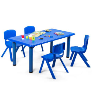 Kids Classroom Furniture Setup with Wall Decoration