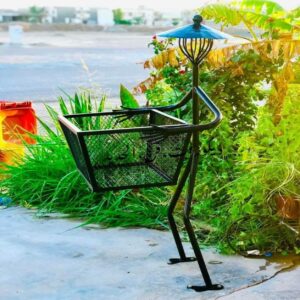 Designer Garden Waste Bin for Parks & Landscapes
