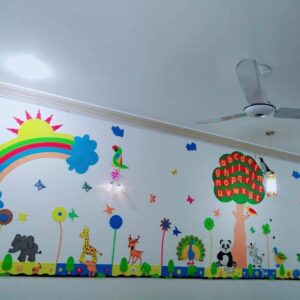 Kids Classroom Wall Decoration Design