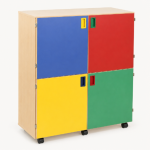 Wooden racks for books & toys